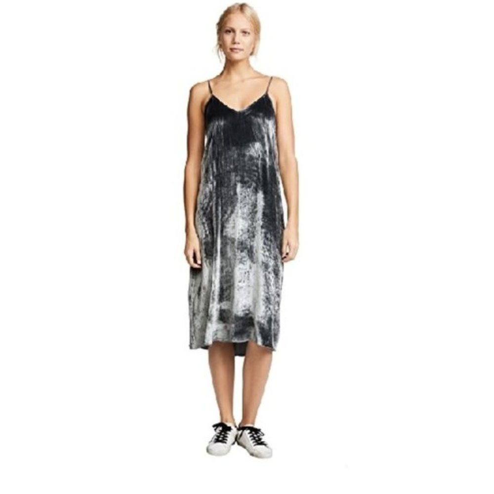 ATM Anthony Thomas Melillo Drapey Velvet Cami Dres